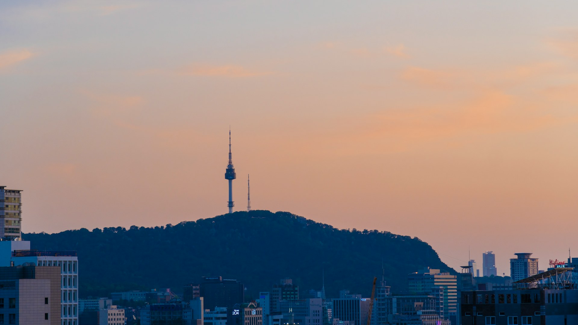 韓国の四季の風景
